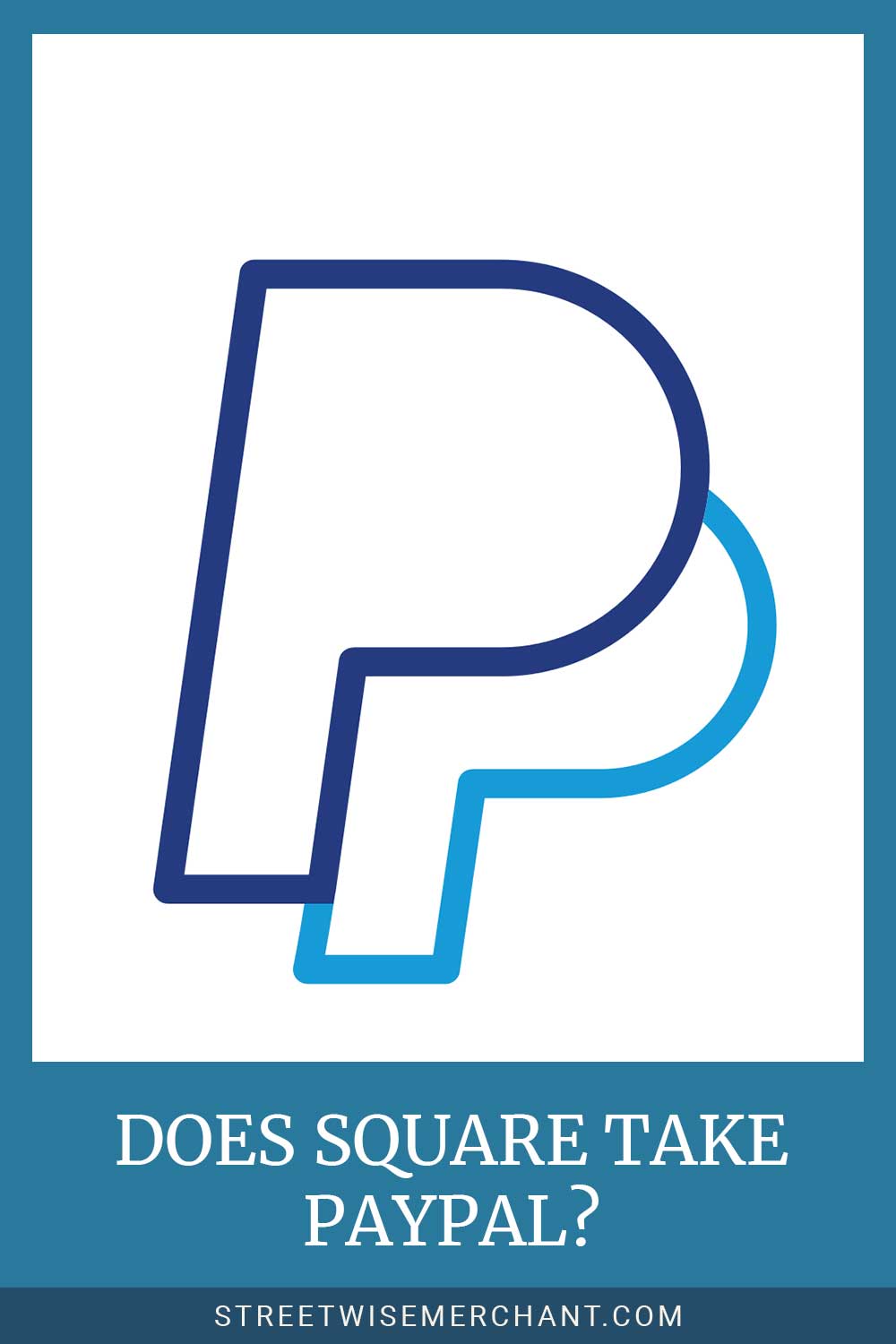 PayPal Logo outlined - Does Square Take PayPal?